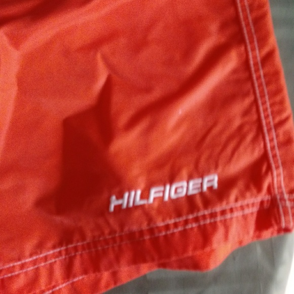 Vintage Tommy Hilfiger 90's Swim Trunks Sz M - Picture 4 of 7